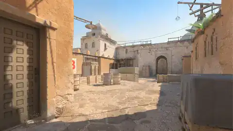 de_dust2 CS2 haritası